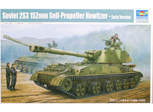 1/35 Trumpeter - Soviet 2S3 152mm Self-Propeller Howitzer - Early Version