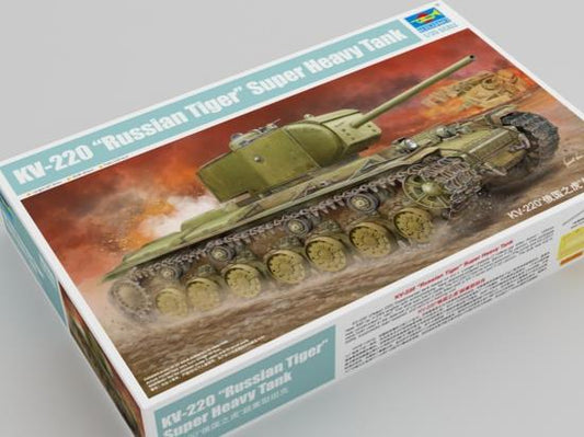 1/35 Trumpeter - KV-220 Russian Tiger Super Heavy Tank
