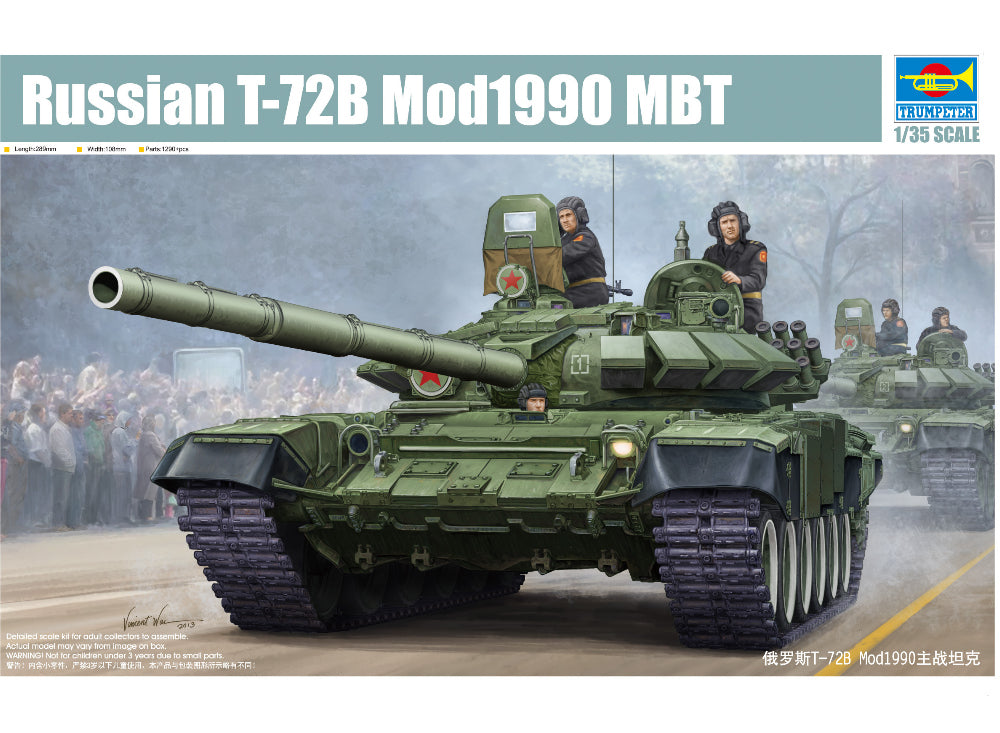 1/35 Trumpeter - Russian T-72BM Mod1990 MBT