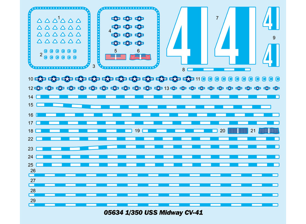 1/350 Trumpeter - USS Midway CV-41