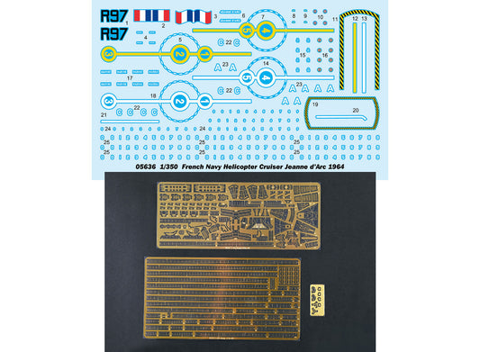 1/350 Trumpeter - Jeanne d'Arc 1964 Helicopter Cruiser