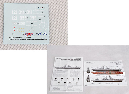 1/700 Trumpeter - Russian Navy Slava Class Cruiser Moskva