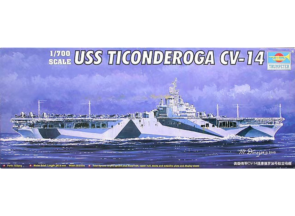 1/700 Trumpeter - USS Ticonderoga CV-14