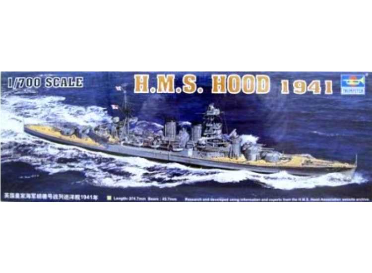 1/700 Trumpeter - HMS Hood 1941