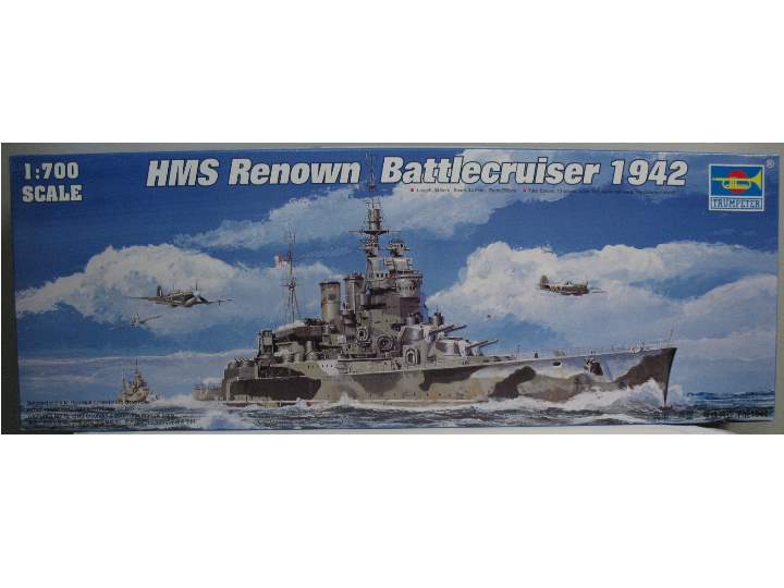 1/700 Trumpeter - HMS Renown Battlecruiser 1942