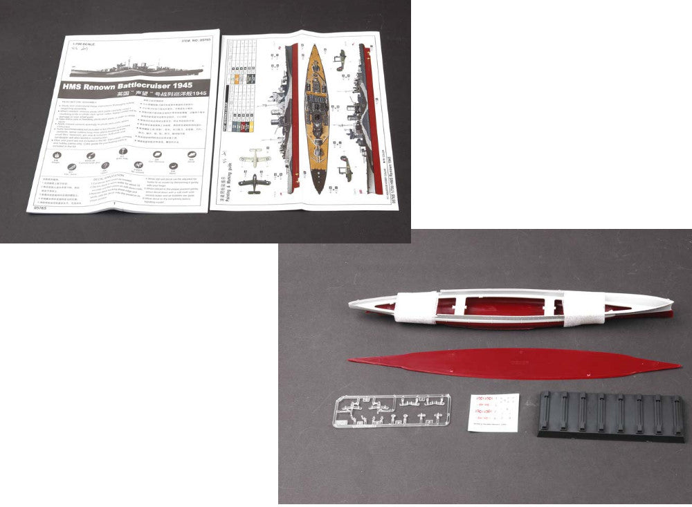 1/700 Trumpeter - HMS Renown Battlecruiser 1945