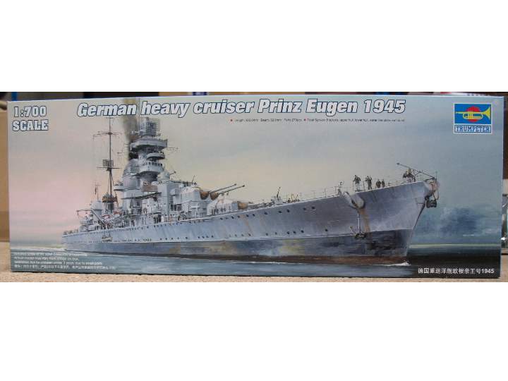 1/700 Trumpeter - Prinz Eugen - German Heavy Cruiser 1945