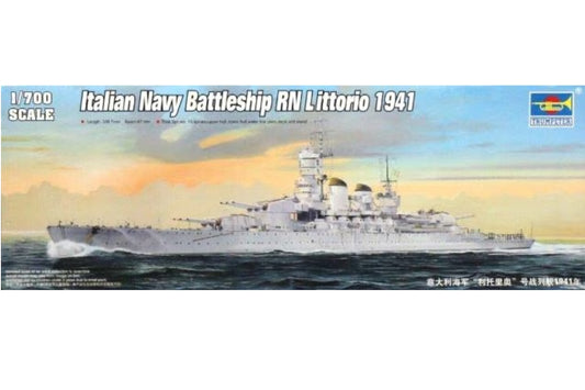 1/700 Trumpeter - Italian Navy Battleship RN Littorio 1941