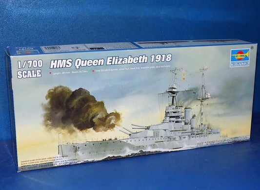 1/700 Trumpeter - HMS Queen Elizabeth 1918