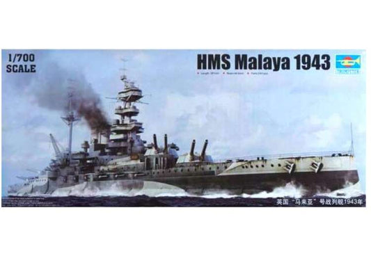 1/700 Trumpeter - HMS Malaya 1943
