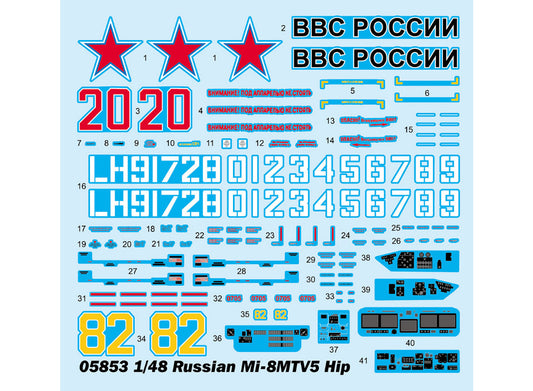 1/48 Trumpeter - Russian Mi-8MTV5 Hip
