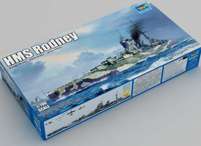 1/700 Trumpeter - HMS Rodney
