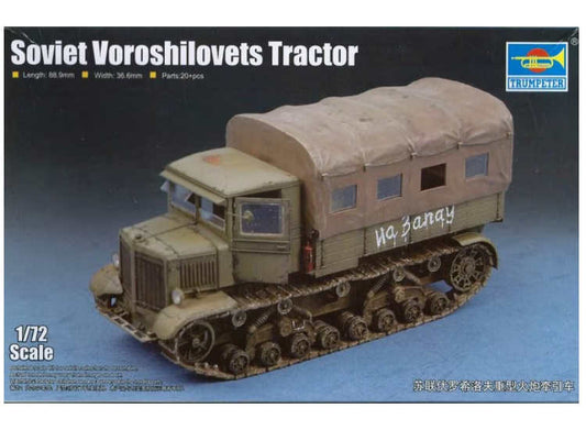 1/72 Trumpeter - Soviet Voroshilovets Tractor