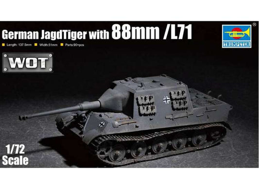 1/72 Trumpeter - German Jagdtiger w/ 88mm KwK L/71