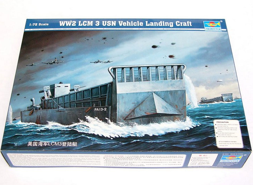 1/72 Trumpeter - WWII LCM 3 USN Vehicle Landing Craft