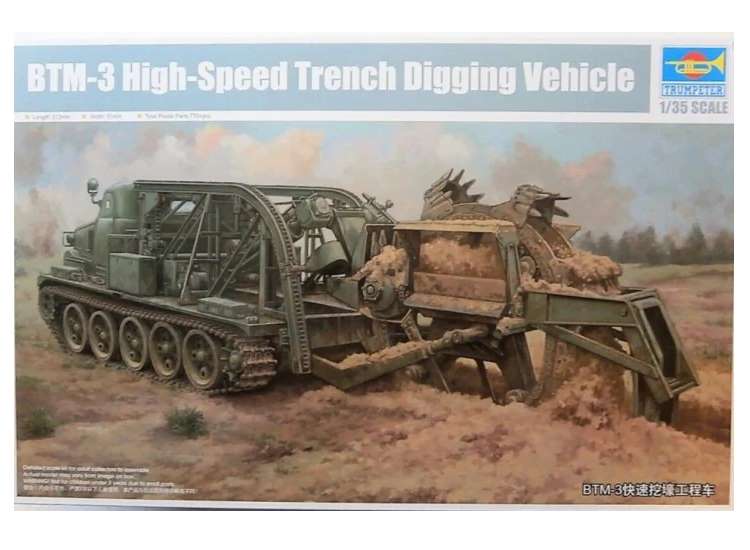 1/35 Trumpeter - BTM-3 High-speed Trench Digging Vehicle