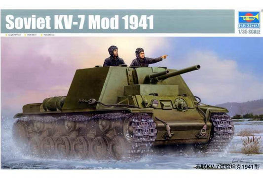 1/35 Trumpeter - Soviet KV-7 Mod 1941