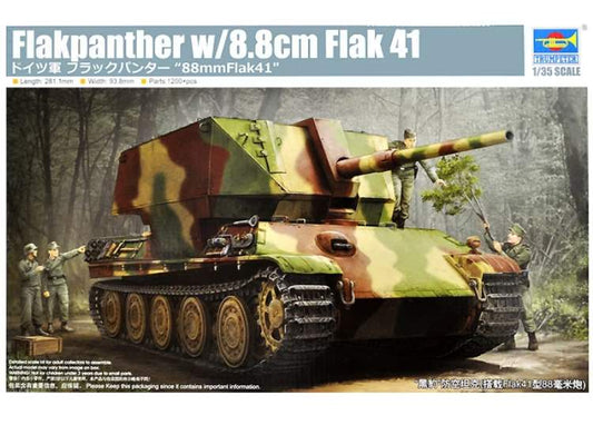 1/35 Trumpeter - German Flakpanther w/8,8cm Flak 41