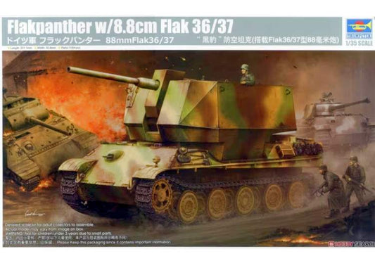 1/35 Trumpeter - Flakpanther w/8.8cm Flak 36/37