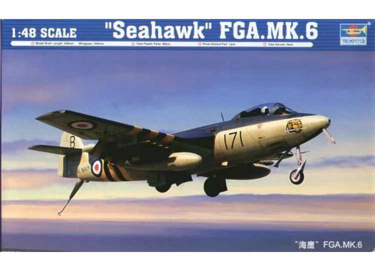 1/48 Trumpeter - Hawker Seahawk FGA. Mk.VI