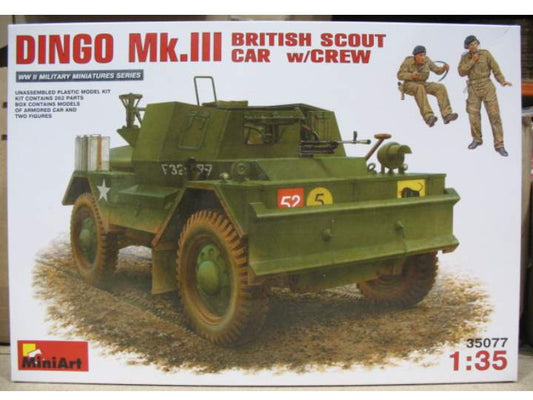 1/35 Miniart - Daimler Dingo Mk. III w/Crew