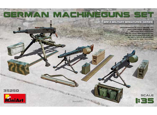 1/35 Miniart - German Machine Gun Set