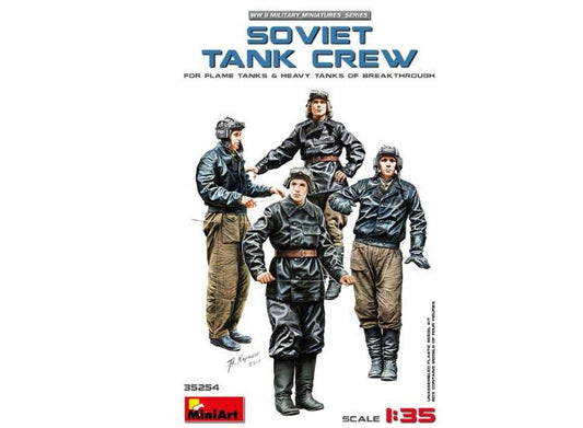 1/35 Miniart - Soviet Tank Crew for Flame Tanks & Heavy Tanks WWII