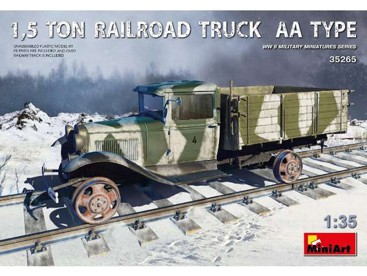1/35 Miniart - 1.5 Ton Railroad Truck AA Type