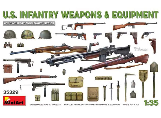 1/35 Miniart - U.S. Infantry Weapons & Equipment WW II