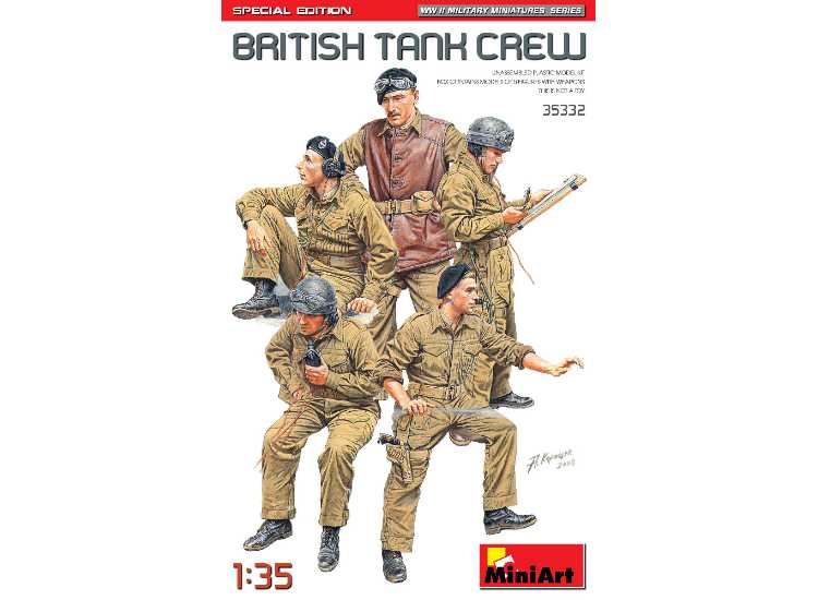 1/35 Miniart - British Tank Crew Special Edition