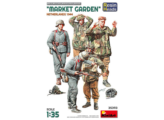 1/35 Miniart - Market Garden - Netherlands 1944 w/Resin Heads