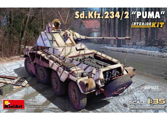1/35 Miniart - Sd.Kfz.234/2 PUMA w/ Interior