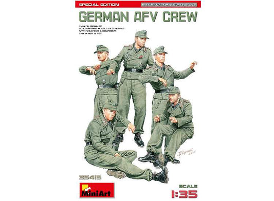 1/35 Miniart - German AFV Crew WWII