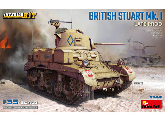 1/35 Miniart - British Stuart Mk.1 Late Prod Inetrior Kit