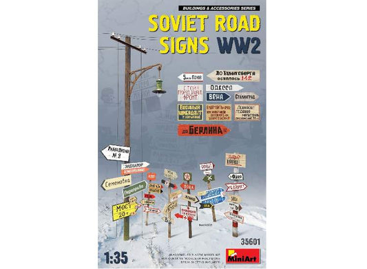 1/35 Miniart - Soviet Road Signs WW 2