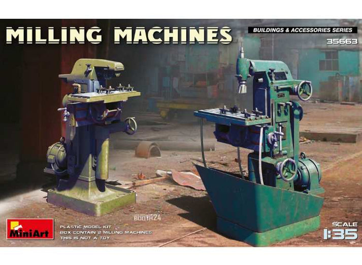 Miniart UMA35663 1/35 - Milling Machines – Models For Sale Ltd