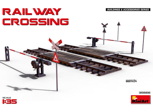 1/35 Miniart - Railway Crossing