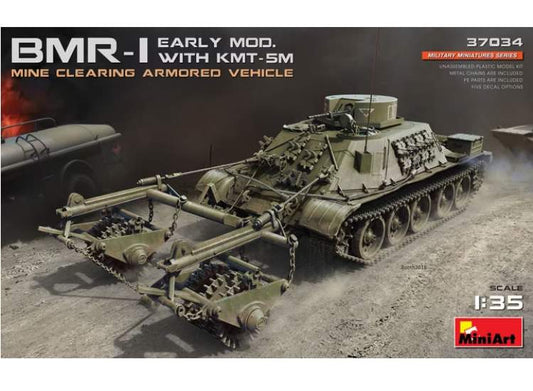 1/35 Miniart - BMR-1 Early w/ KMT-5M Mine Roller