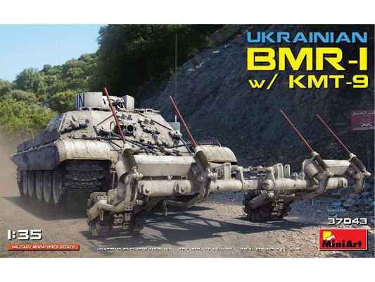 1/35 Miniart - Ukranian BMR-1 with KMT-9