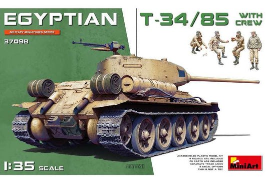 1/35 Miniart - Egyptian T-34/85 w/ Crew