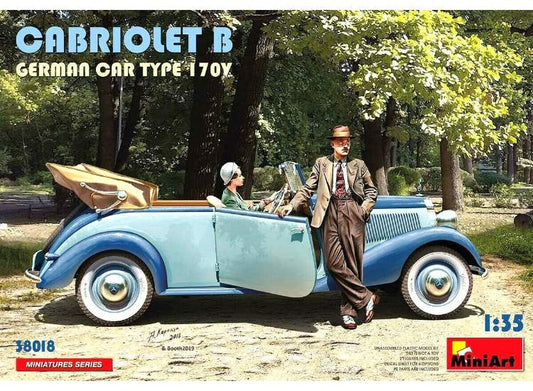 1/35 Miniart - Cabriolet B German Car Type 170V