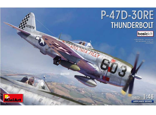 1/48 Miniart - P-47D-30RE Thunderbolt - Basic Kit