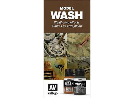 - Vallejo - Wash - Colour Chart