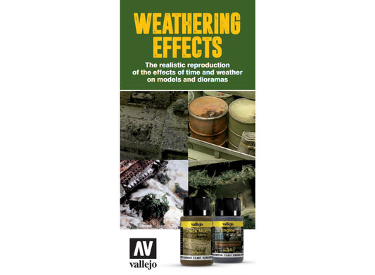  Vallejo - Weathering Effects - Colour Chart