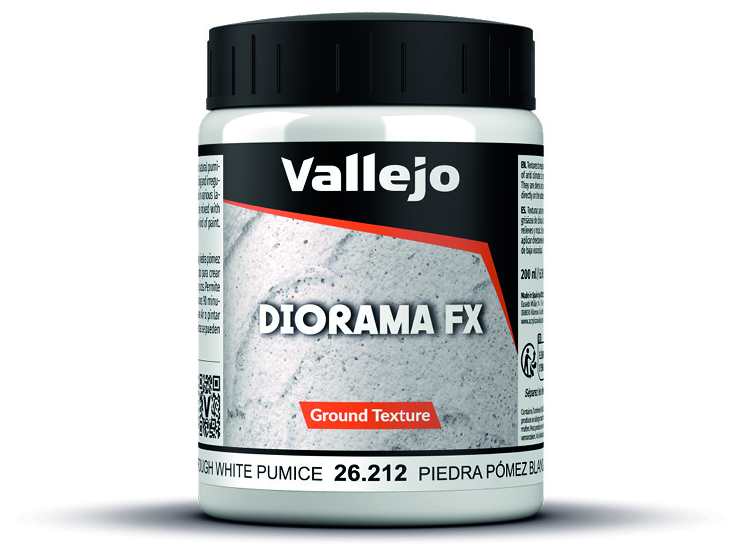 200ml Vallejo - Ground Texture - Rough White Pumice