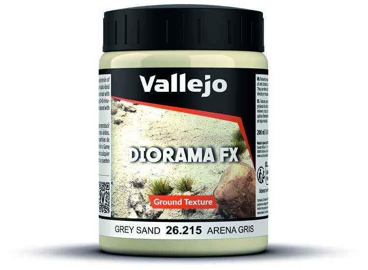 200ml Vallejo - Ground Texture - Grey Sand