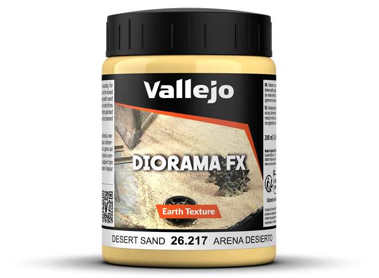 200ml Vallejo - Earth Texture - Desert Sand