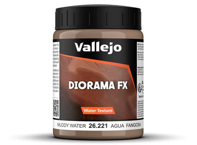 200ml Vallejo - Water Texture - Muddy Water