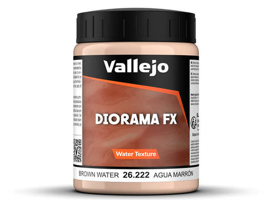 200ml Vallejo - Water Texture - Brown Water