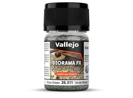 35ml Vallejo - Landscape Texture - Moss Green 0.5-2 mm